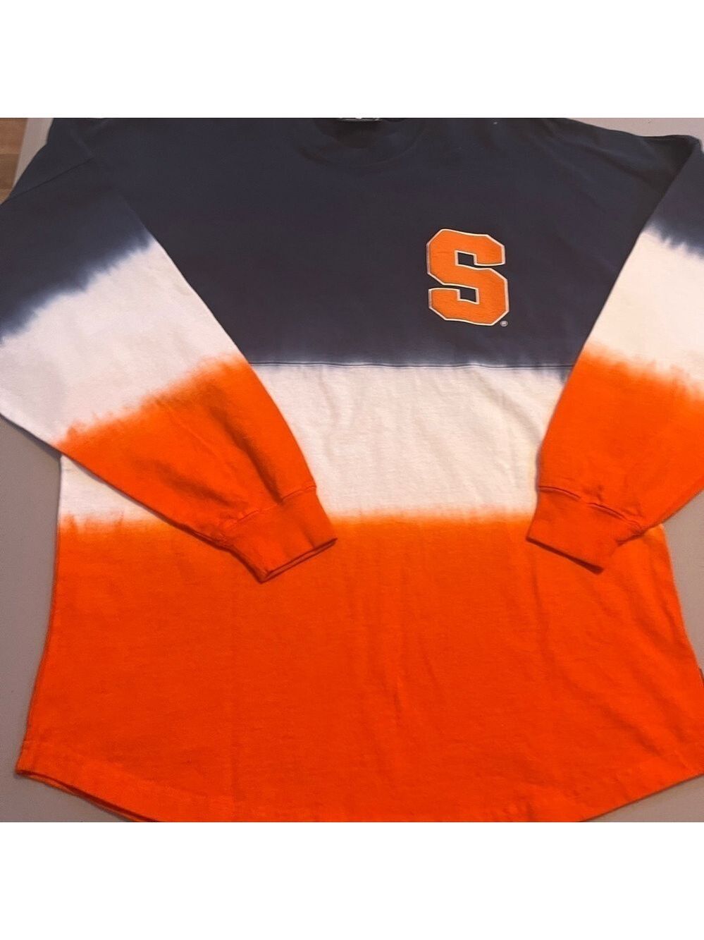 COPY - Syracuse Orange Womens S Blue Orange Tie Dye Spirit Jersey
